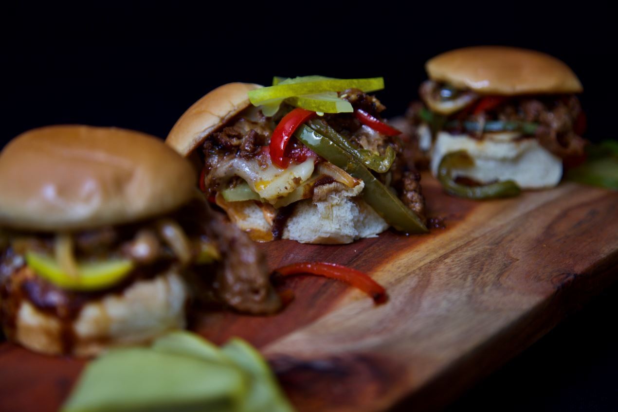 Philly Cheesesteak Slider